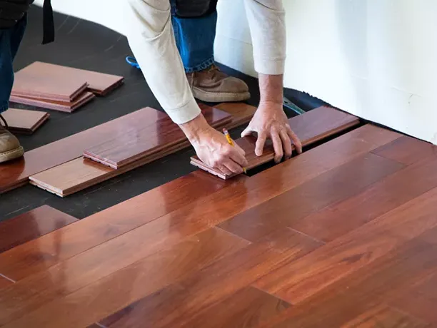 Hardwood flooring